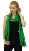 Индийский длинный шарф Dupatta Chunni из смесового шифона с запахом и кисточками