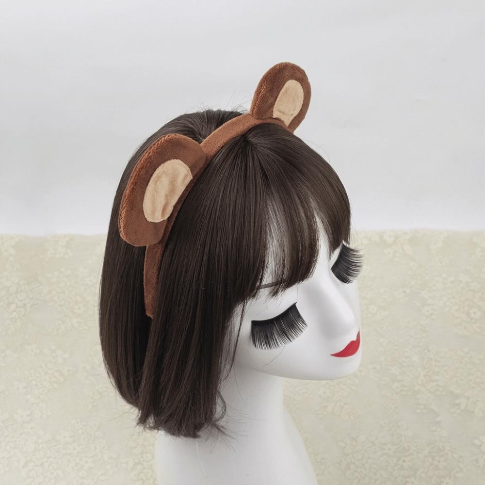 Unique Kids Monkey Headband Funny Animal Costume Props Monkey Ear Headband Cosplay Performance