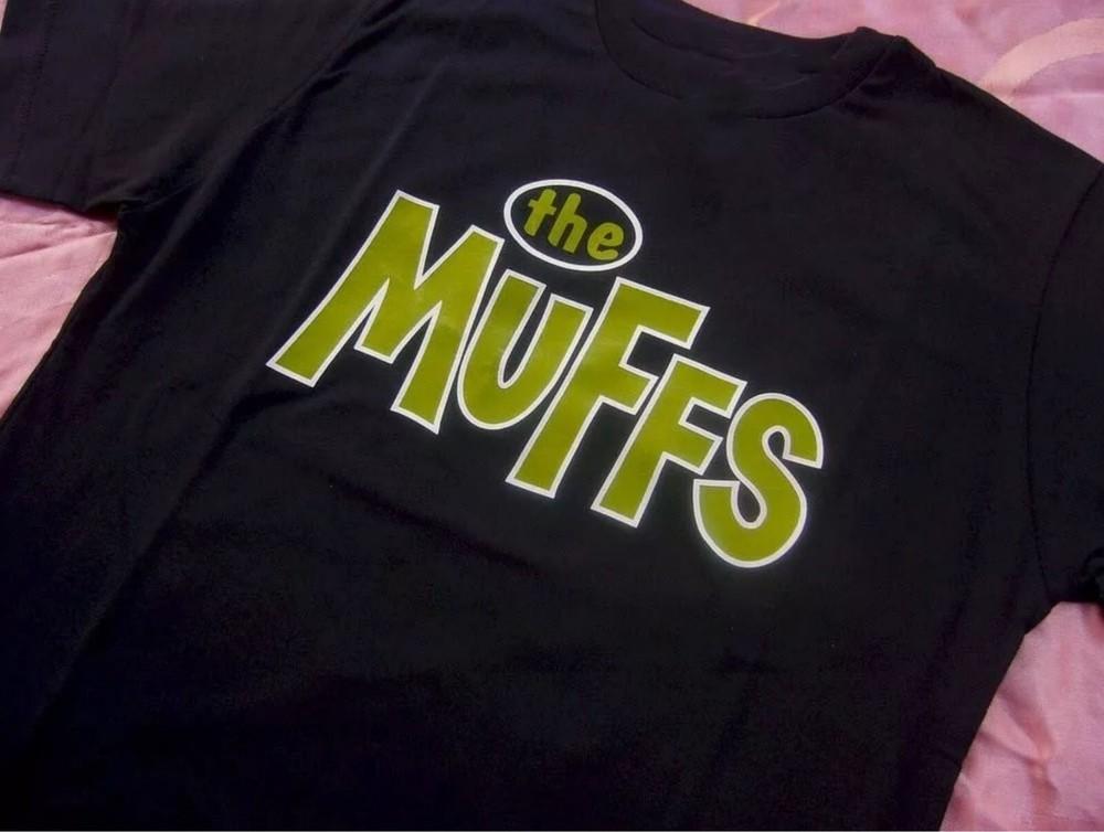 Новая Черная хлопковая футболка группы The Muffs РАЗМЕРЫ s до 4XL