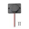 5V/3.1A&QC 3.0 Car Charger Dual USB Adapter Round Shape Waterproof Soacket Power Adapter Switch for Motorcycle RV Cruise Ship