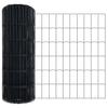 Euro Fence Gray 0.4 x 10 m PVC Coated Iron