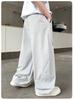 Boys' straight leg wide leg casual pants 2026 new mid size boys' summer thin anti mosquito loose sports pants