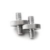 2Pcs 1/4" 1/4" Male To 1/4" Male Threaded Screw Adapter Double Head Screw