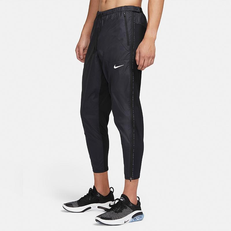 Nike Phenom Elite Shield Run Division water repellent Running Sports Long Pants Black Men's CU7885-010