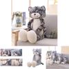 Luxuriously Soft Plush Cat Toy Large Doll Ideal For Children And Christmas Gifts