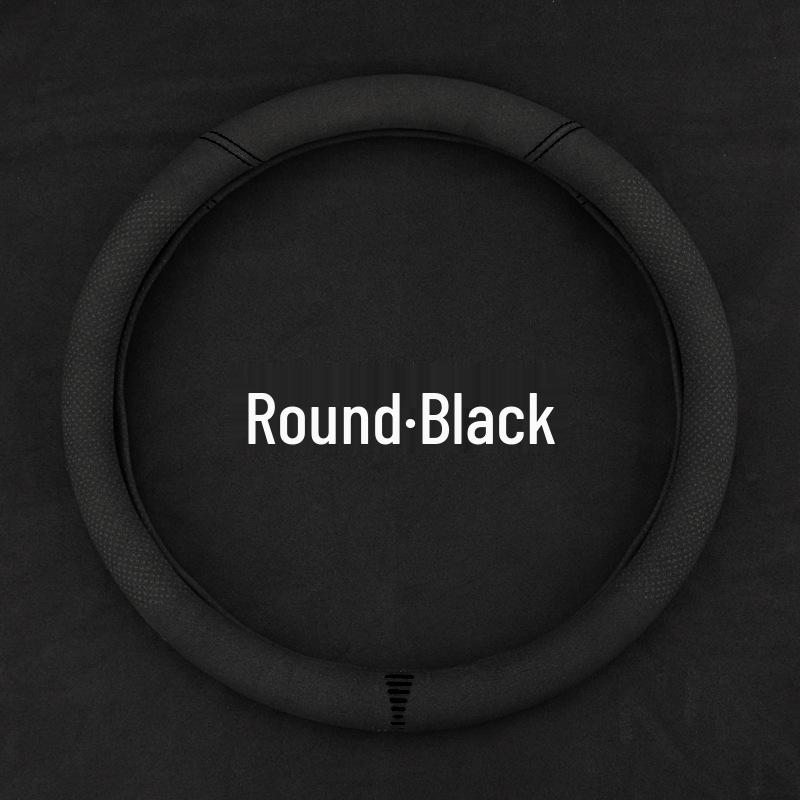 Замшевая и кожаная оплетка на руль для Accord 9-го и 10-го поколения - Ультратонкая, всесезонная