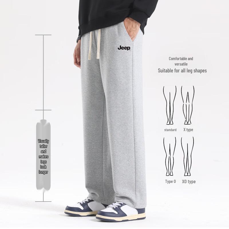 JEEP Men's Versatile Straight-Leg Casual Pants