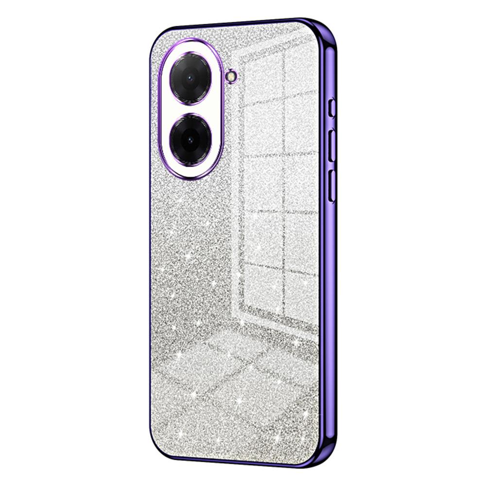 For Xiaomi Redmi A5 4G (171.7mm)/Poco C71 4G Case Electroplating Gradient Glitter TPU Phone Cover