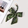 Silk Scarf Pendant Keychain: Versatile Bag Charm & Keyring