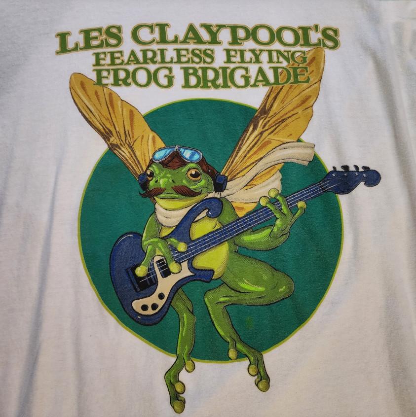 Les Claypool Flying Frog Brigade Cotton T-Shirt Full Size S-5Xl RS333