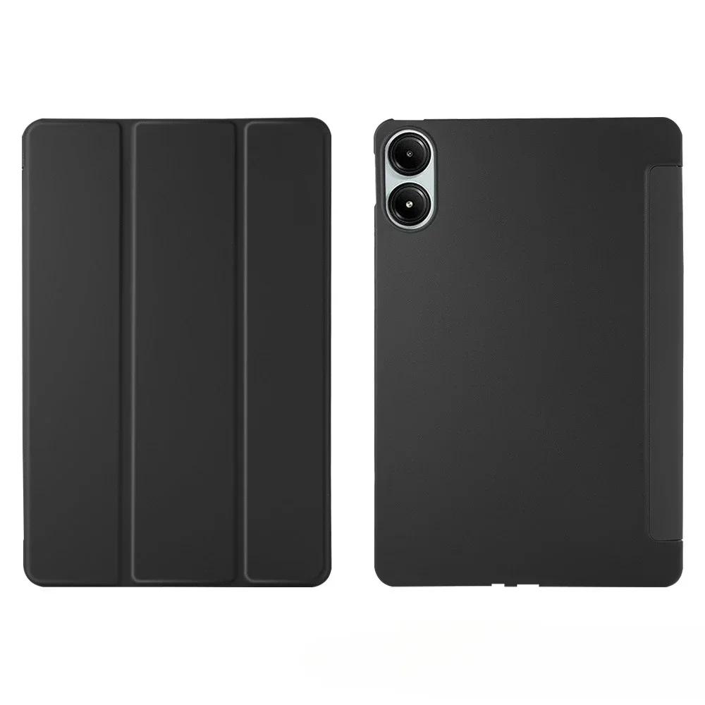 Чехол для Redmi Pad Pro 12,1 дюйма, складная подставка, магнитный, мягкий силикон, задняя крышка из ТПУ, для Redmi Pad Pro Poco Pad 12 1