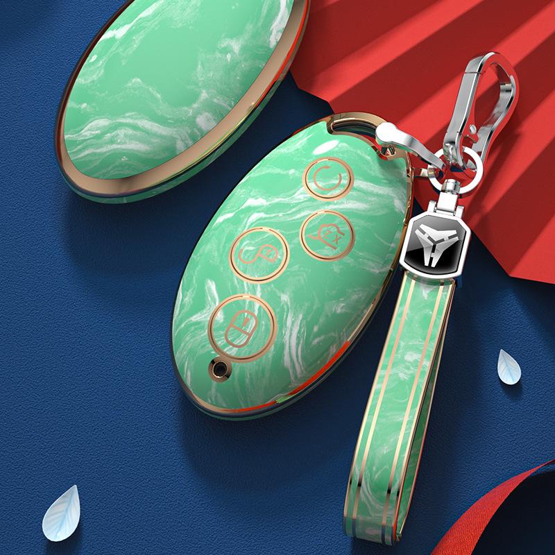 BYD Car Key Case - TPU Full Coverage for Yuan S7, Song Plus, Song Max, Qin Pro