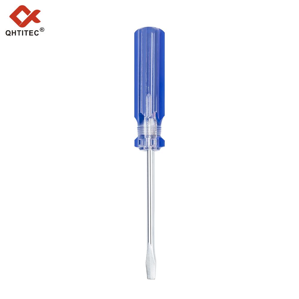 1 шт. Отвертка с кристально чистой ручкой 3 мм 4 мм Магнитная крестовая/шлицевая портативная отвертка профессиональные инструменты для ремонта