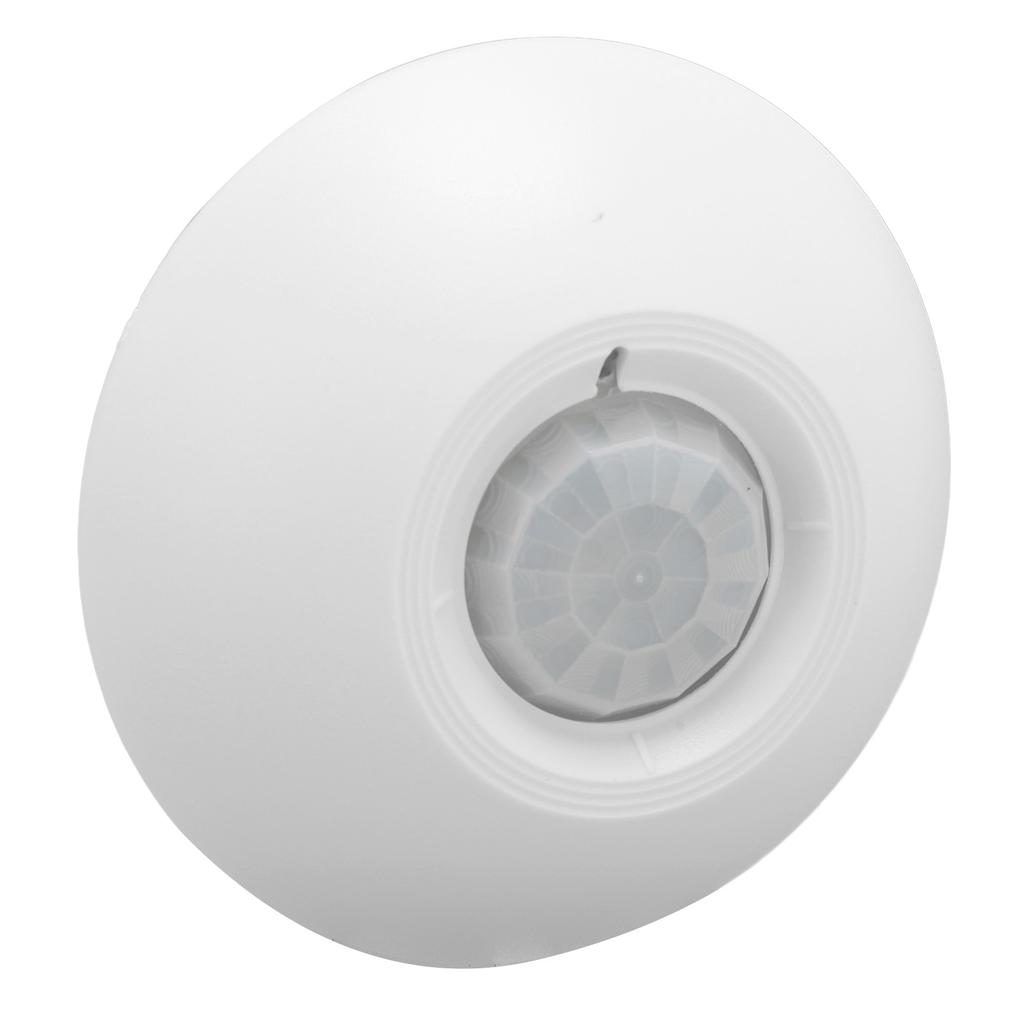 PIR Ceiling Motion Sensor 360 Degree Detection Red LED Alarm High Sensitivity for Residential Wall