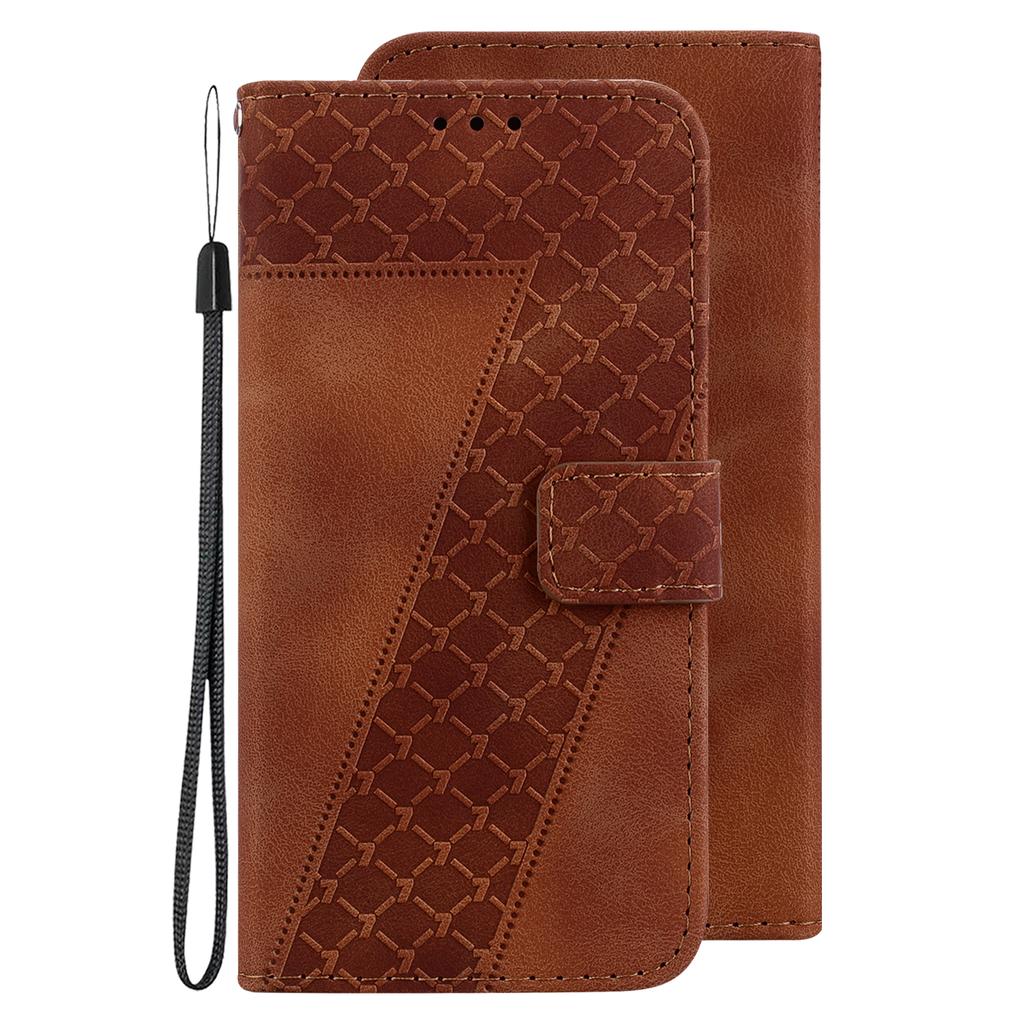 7 Shaped Embossing Flip Leather Case For Nokia XR21/G42/C12/C22/C32/G22/C31/X30/G60 Kickstand Wallet Card Slots Cover for Nokia C21 G11 Plus G300 G11