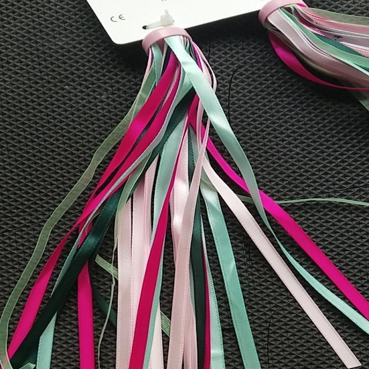 Уличные детские стримеры для беговела - 32 кисточки для рулей велосипеда и самоката