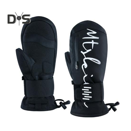 Лыжные перчатки со встроенной защитой запястья. Амортизирующие зимние перчатки из ЭВА. Водонепроницаемые теплые перчатки для сноуборда, катания на лыжах и велоспорта.