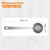 uxcell Single Measuring Spoon, 2 Tablespoons (6 Teaspoons, 30ml), 304 Stainless Steel Single Tiny Square Bowl Measuring Spoon with Long Handle, Silver