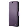 CASEME Flip Case for Samsung Galaxy A54 5G, Litchi Wallet, Purple
