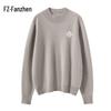 Fanzhen Women's Cashmere High-Neck Pullover Sweater