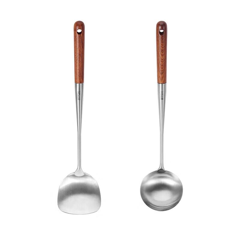 BTSM 316L Stainless Steel Spatula & Ladle Set