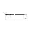 Turck 6625550 Câble de raccordement 2 m Nombre de pôles: 3 1 pc(s)
