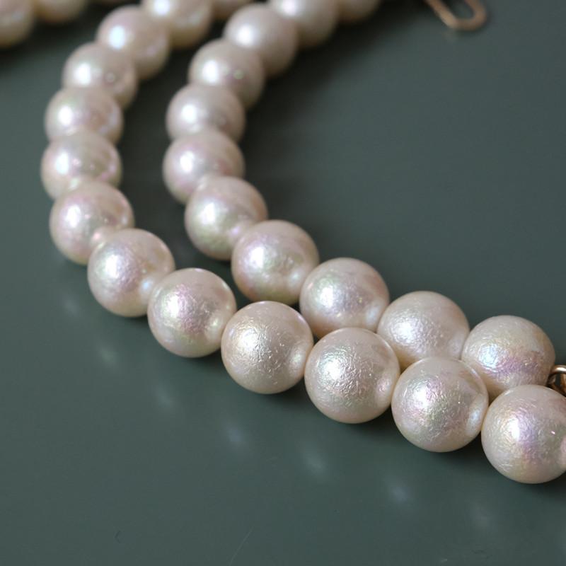 Новая модная женская сумка, аксессуары для сумок, белый жемчуг, цепочка из акриловой смолы, роскошный однотонный ремешок, женский плечевой клатч, цепочка с ручкой