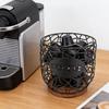 Держатель для кофейных капсул   Корзина для хранения кофейных капсул большой емкости с деревянным основанием для кухонной столешницы   Настольный