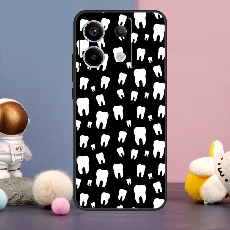 Стоматолог Зубной Зубы Зубной Доктор Чехол Для Xiaomi Redmi Note 13 11 9 10 12 Pro Plus 12S 11S 10S 9S Redmi 12 10C 12C 13C Обложка