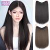 WTB синтетические заколки для волос, длинные прямые заколки для наращивания волос, синтетический парик, наращивание волос, черные/коричневые шиньоны для женщин