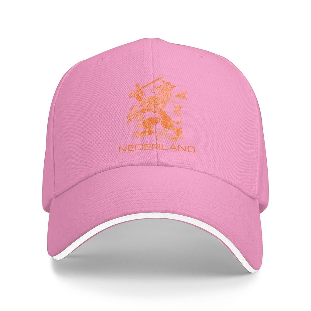 Baseball Cap DUTCH LION OF THE NETHERLANDS Running Hippie Trucker Hat For Women Men Sun Visor Vintage Baseball Caps