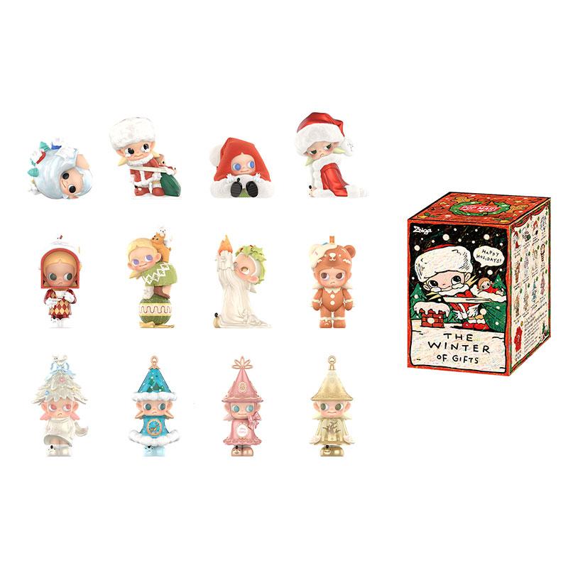 POP MART Winter Gift Box Mystery Boxes Single Mystery Box/Whole Box 12 Pcs PPMT-2511-0010