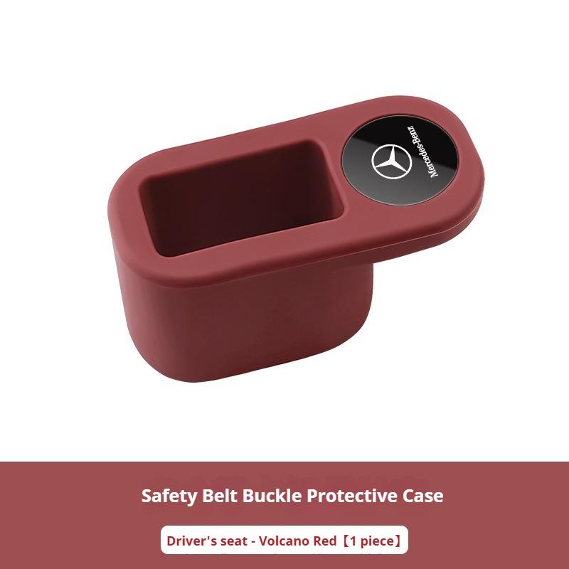CQQ1 For Mercedes Benz A C E S Class AMG CLA CLS W212 GLC CLK W205 Seat Belt Socket Protective Cover Plug Seat Car Ornaments Supplies