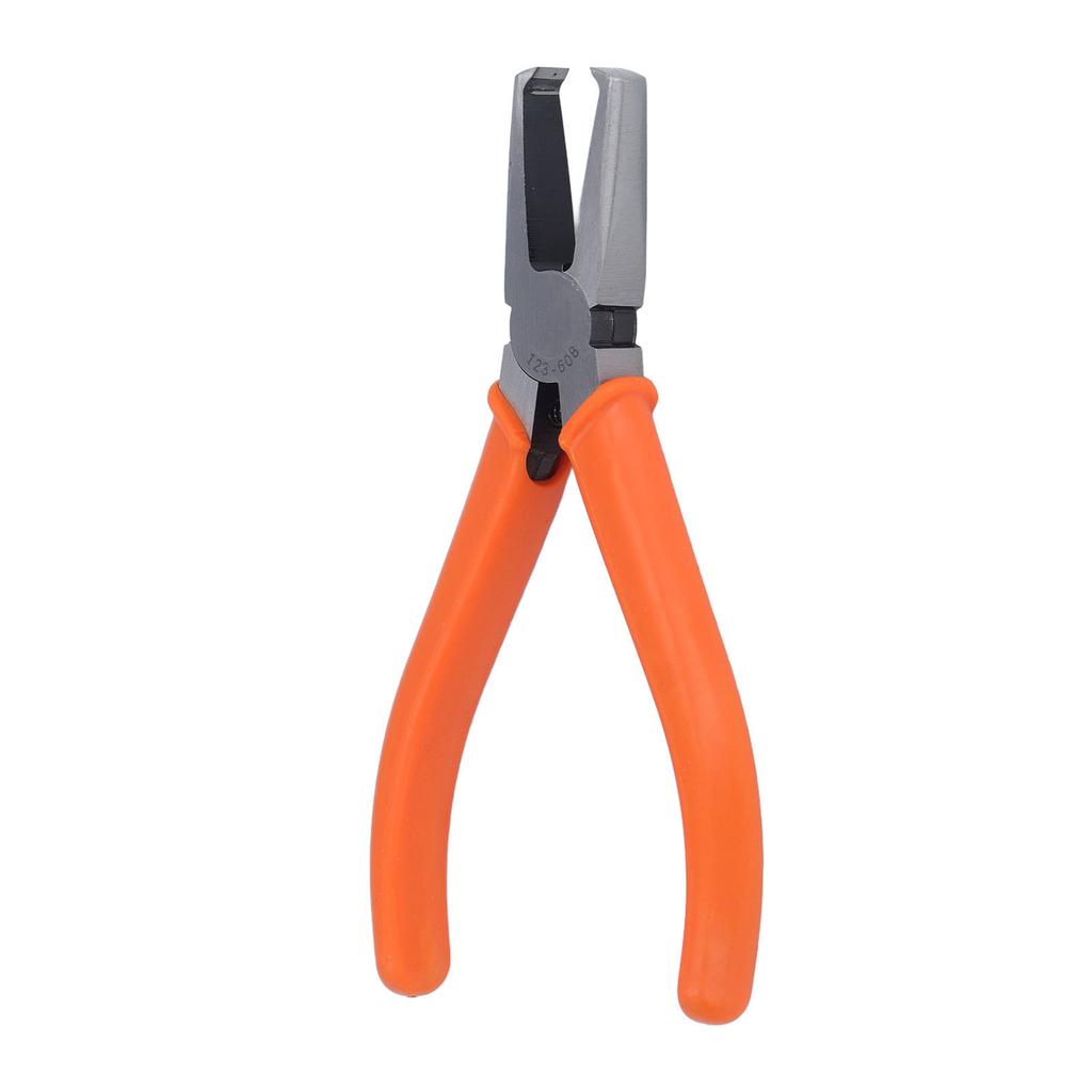 Поперечные торцевые кусачки 8 мм CRV с длинным носом и плоскими губками, кусачки с автоматической пружиной сброса для электрики