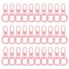 30pcs Lobster Claw Fastener Keychain Swivel Trigger Clips Zinc Alloy Colorful Key Chain Clips Snap Hook Jump Flat Split Ring DIY Craft Jewelry Making