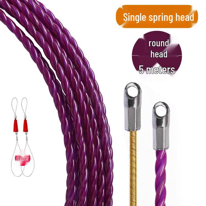 Улучшенный инструмент для протяжки проводов электрика: Утолщенная протяжка для кабеля