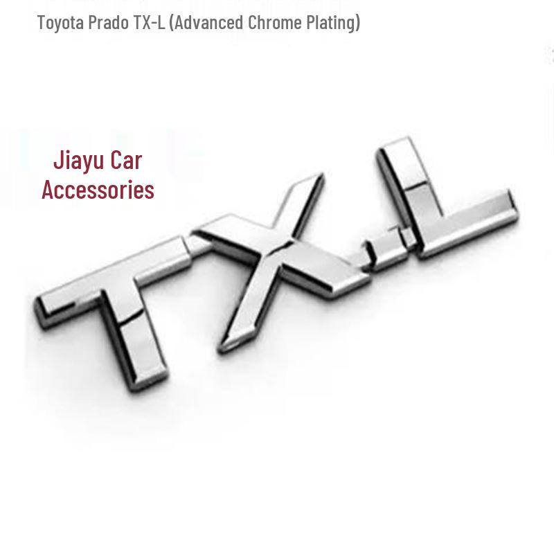 Значок на багажник Toyota Prado V6 - Наклейка с указанием объема двигателя VX TXL VXL