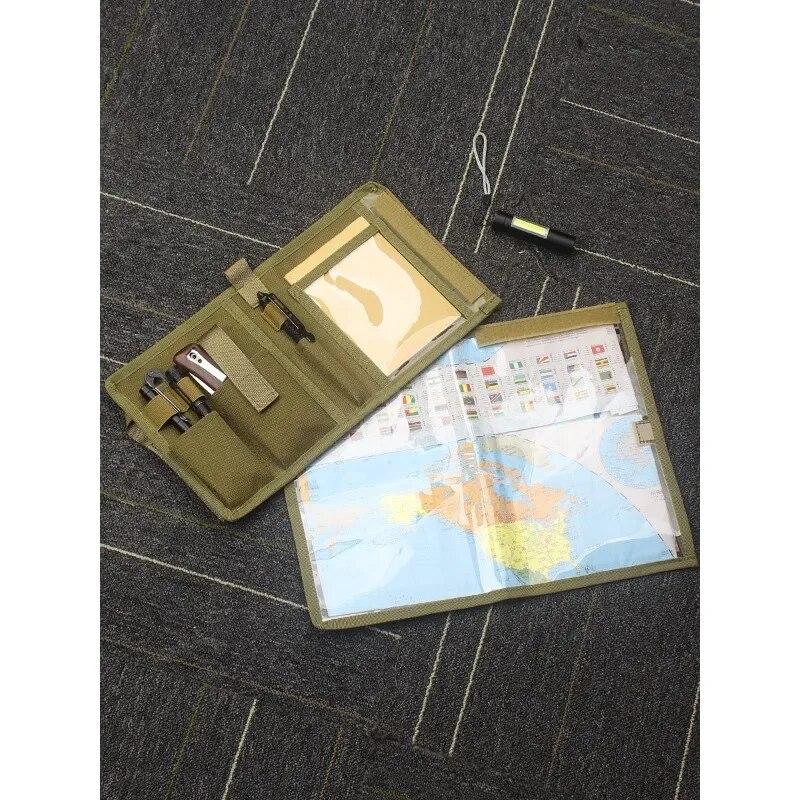 Папка-переплет для улицы с 80 листами отрывной бумаги, военный меморандум А5, всепогодный тактический блокнот