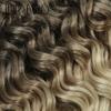 12Inch Deep Wave Twist Crochet Hair Synthetic Ocean Wave Braiding Hair Extensions 4PCS Ombre Afro Curls Blonde Brown Braids Hair