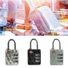 Zinc alloy 3 Digit Combination Lock Anti-theft Backpack Padlock Customs Password Lock  for Travel