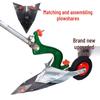 Rural Helper: Hand-Pulled Ditching and Tilling Plow for Single-Person Use