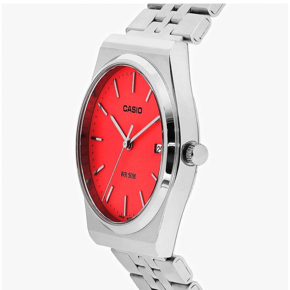 Casio Mtp B145d 4a2vdf  Mtp B145d 4a2  Аналоговые Винтажные Ретро Студенческие Металлические Часы