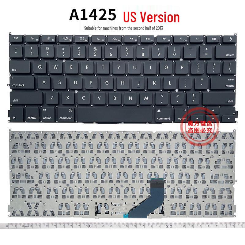 Совместимая защитная накладка на клавиатуру для моделей Apple A1466, A1278, A1322, A1370, A1465, 1502, 1369, 1398, 1286.