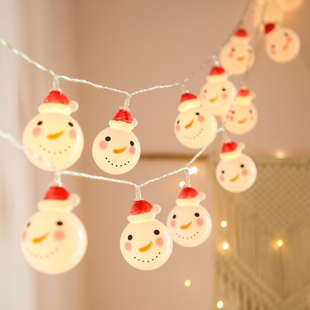 DIY Decor LED Christmas String Lights 1.5 Meters Christmas Ball Decor Lamp  Bar Home Decor