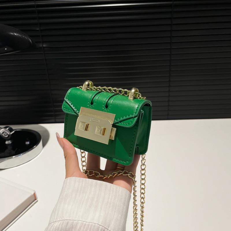Fashionable And Unique Mini Square Handbag Soft Pu Material With Trendy Stitching Ideal For Everyday Casual Looks In Multiple Shades