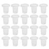 Plastic Vegetable Net Cups 35*35mm 100pcs Vegetable Net Cup Soilless Culture