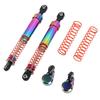 1 Pair RC Car Shock Absorber 105mm Colorful Oil Pressure Damping Large Caliber RC Shock Damper with Offset Cap
