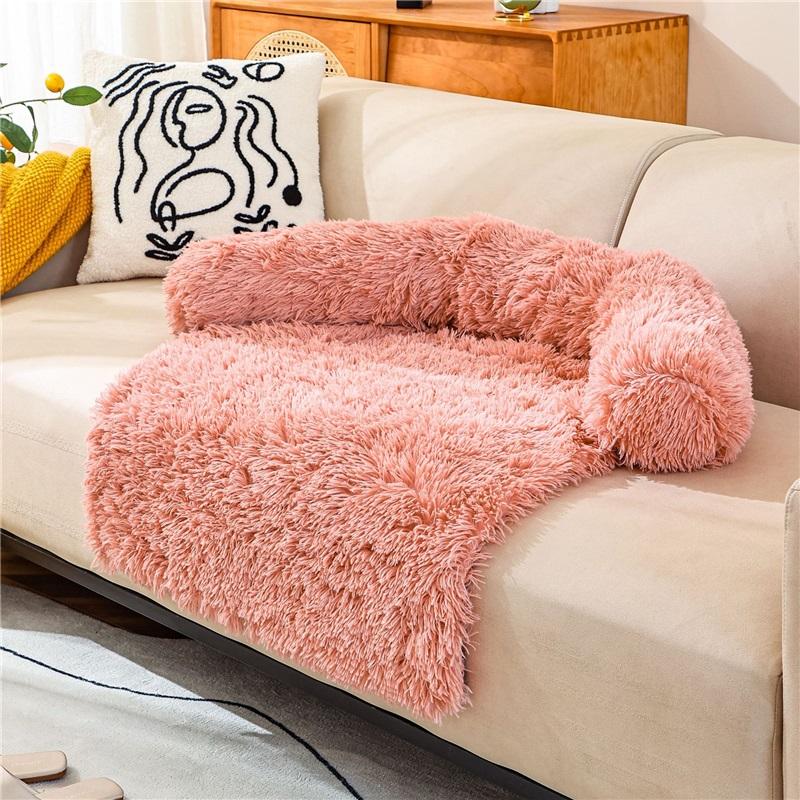 Съемная и моющаяся кровать для собак, удобный коврик для сна зимой