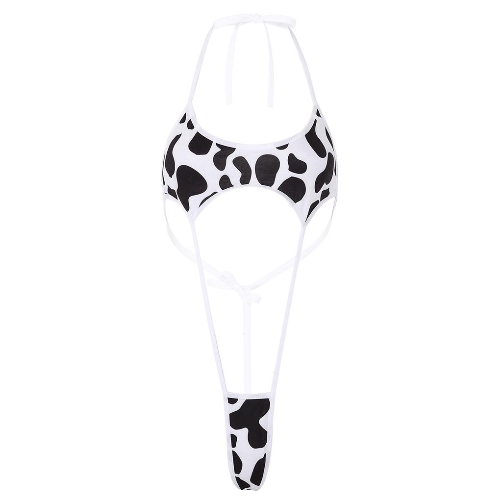 Женский цельный купальник-бикини с лямкой на шее, боди-стринги с завязками на шее