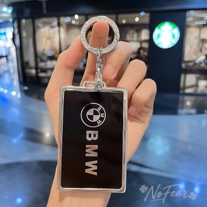 Car Smart NFC Card Key Case Fob Cover Shell Protector For BMW M 3 5 7 Series X1 X3 X5 X6 X7 535le Keyless Keychain Car stickers A111